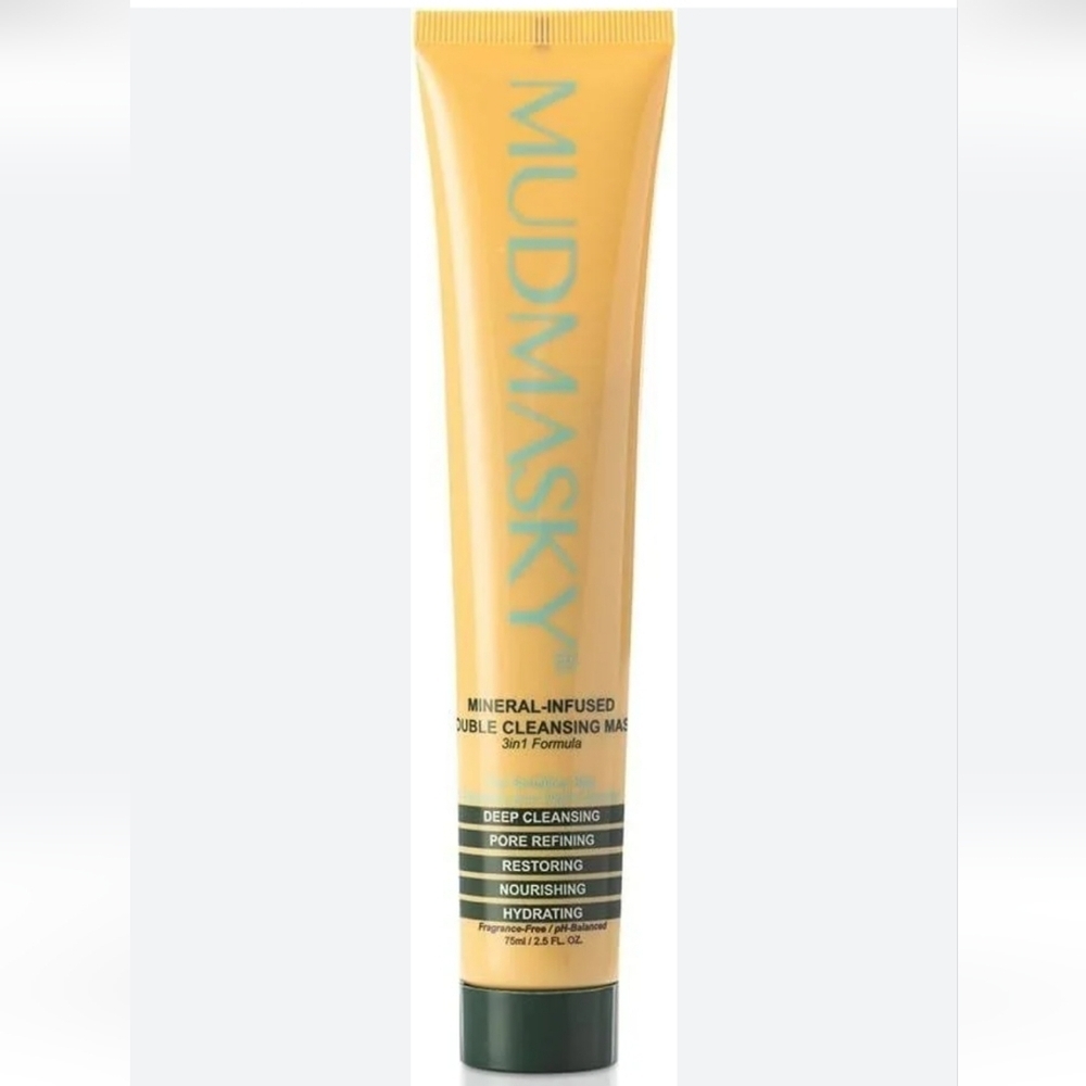 New Mudmasky Mineral-Infused Double Cleansing Mask - Sealed